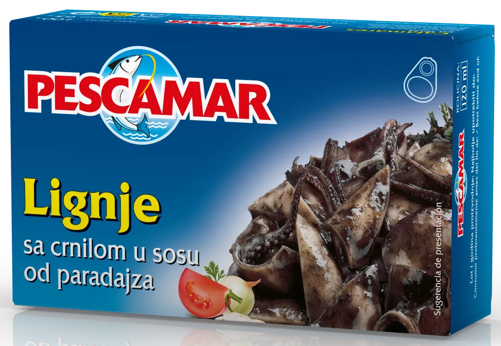 Lignje u sopstvenom sosu