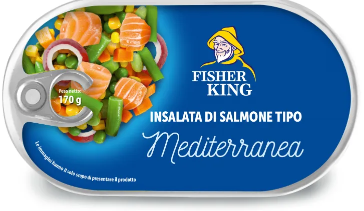 Fisher King mediteranska salata od lososa