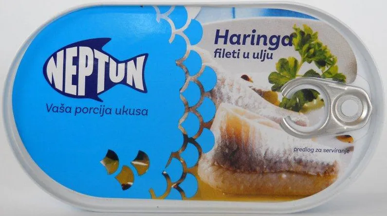 Neptus fileti haringe u ulju