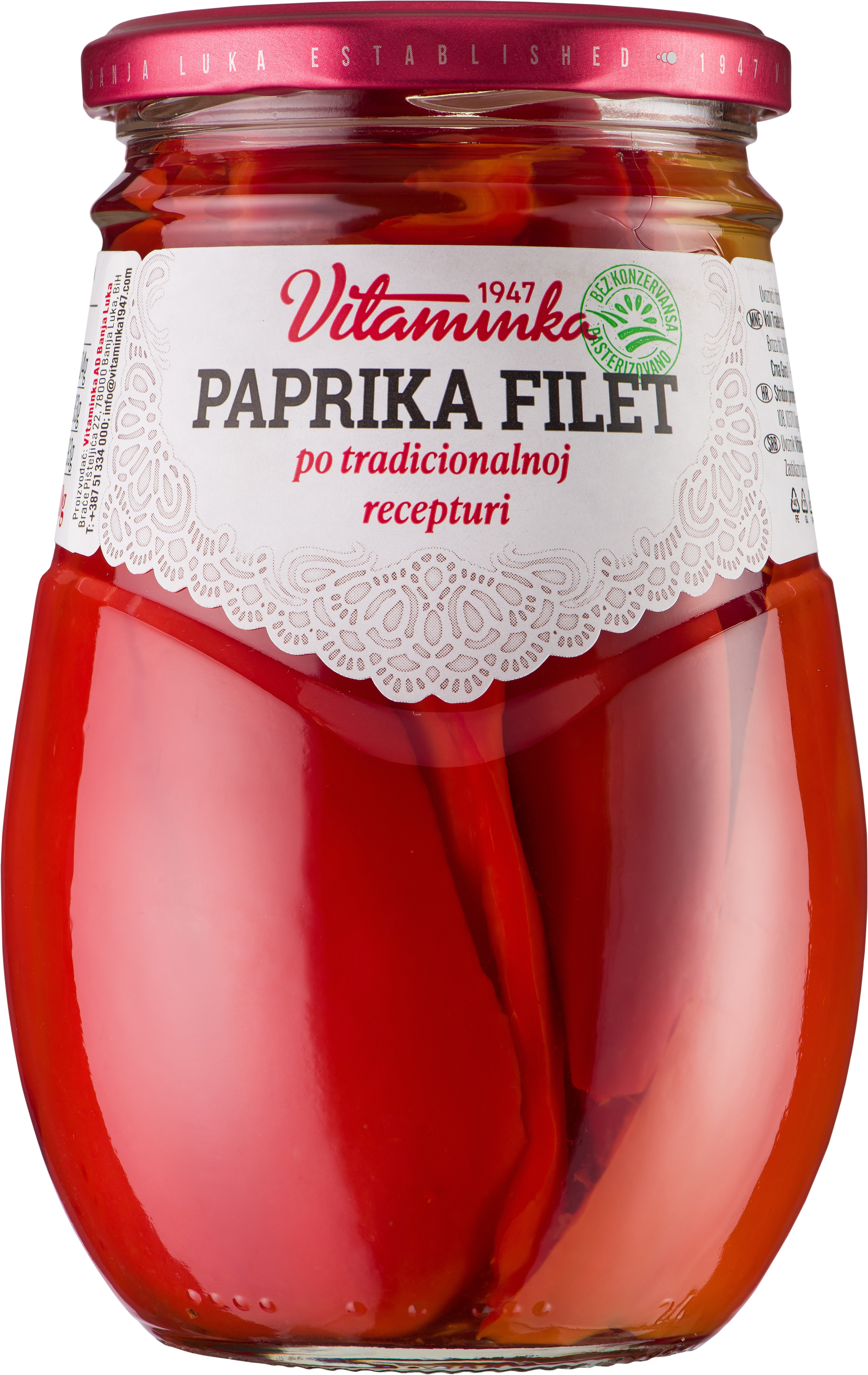 Crvena paprika filet 