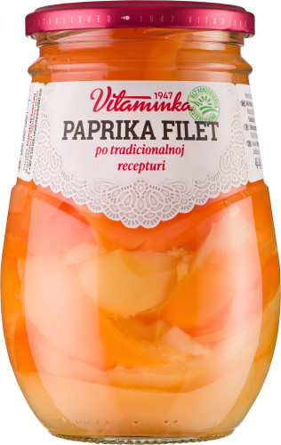 Žuta paprika filet